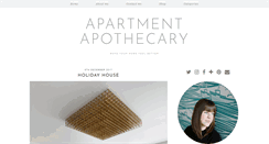 Desktop Screenshot of apartmentapothecary.com